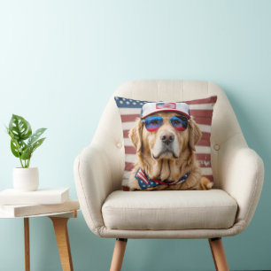 American Patriotic Golden Retriever Kudde