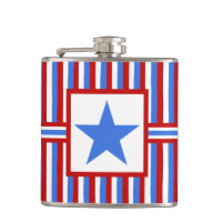 American Patriotic Modern Folk Art Hip-kolv