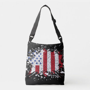 American Peace Flagga 1776 American State National Axelväska