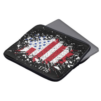 American Peace Flagga 1776 American State National Laptop Fodral