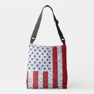 American Peace Flagga American State National Cros Axelväska
