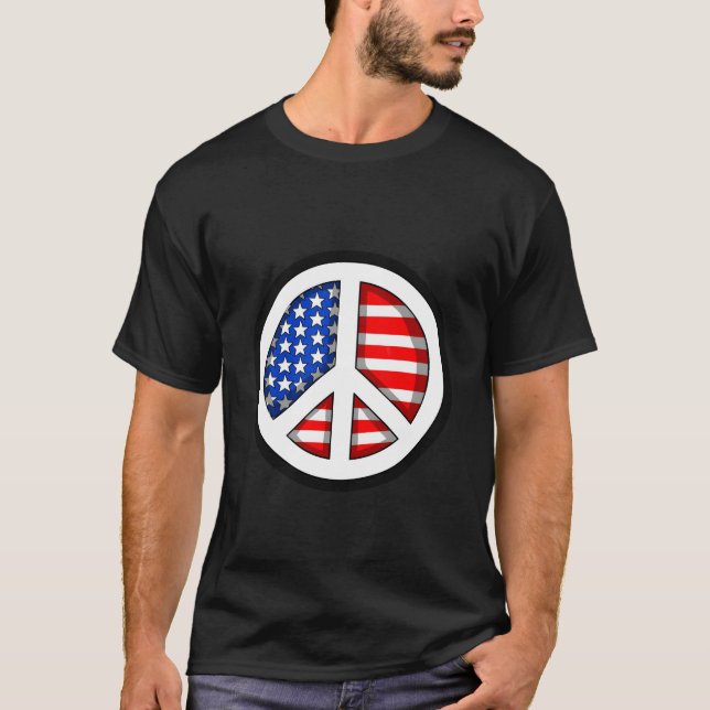 American Peace T Shirt (Framsida)