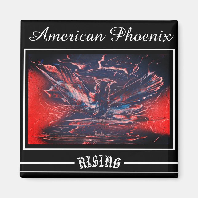 American Phoenix Stigning Magnet (Framsidan)