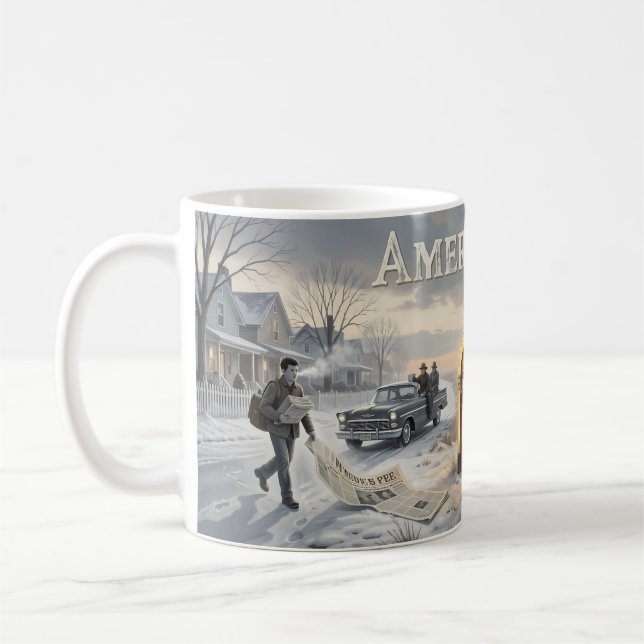 American Pie Nostalgi Väggposter Kaffemugg (Vänster)