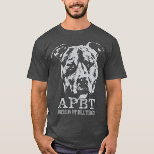 American Pit Bull Terrier APBT (3) T Shirt