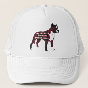American Pit Bull Terrier BFF Hat Truckerkeps