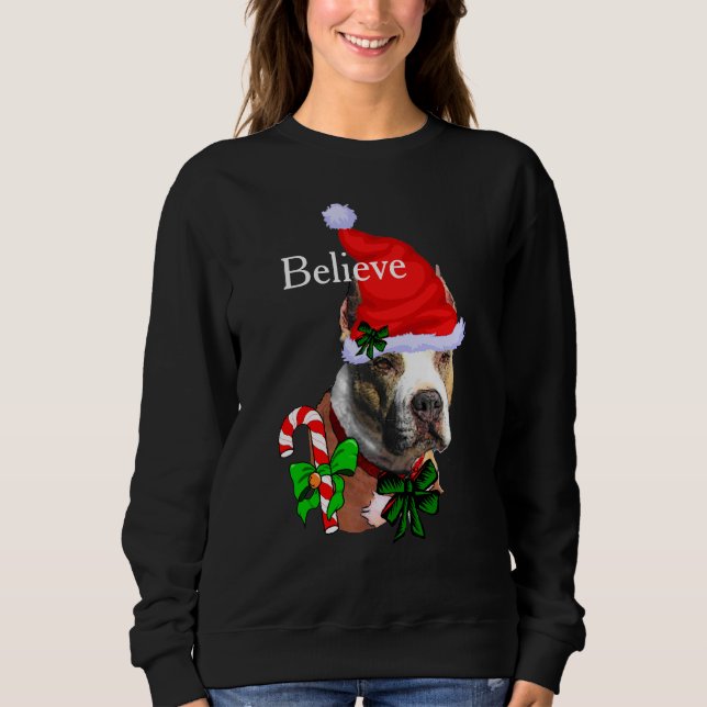 American Pit Bull Terrier Jul T Shirt (Framsida)