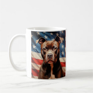 American Pit Bull Terrier Kaffemugg