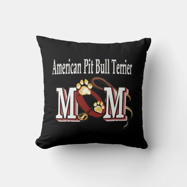 American Pit Bull Terrier MAMMA Kudde (Framsida)