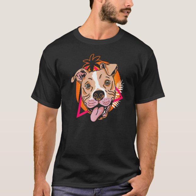 American Pit Bull Terrier Pit Bull Dog Breed Owne T Shirt (Framsida)