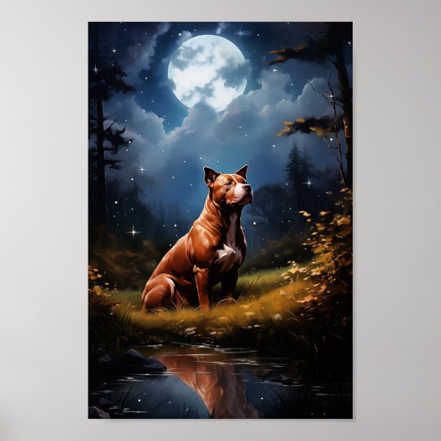 American Pit Bull Terrier Poster (Framsidan)