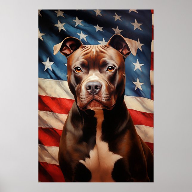 American Pit Bull Terrier Poster (Framsidan)
