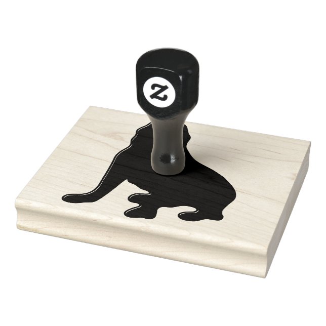 American Pit Bull Terrier Silhouette Stämpel (Stämpel)