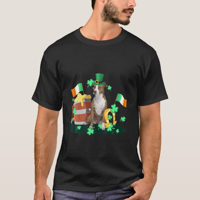 American Pit Bull Vintage T Unisex Tee (Framsida)