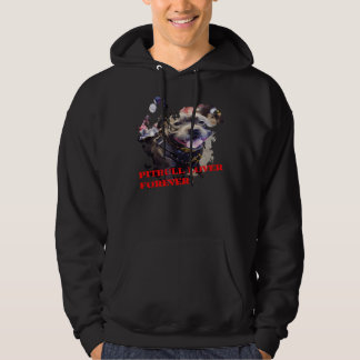 American Pitbull Pit Bull Älskare Terrier Mamma Bl Hoodie