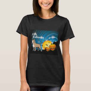 American Pitbull Terrier Happy halloween Tee
