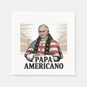 American Pope Leo Catholic Church Christian Faith Pappersservett