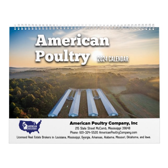 American Poultry Farmer Kalender (Omslag)