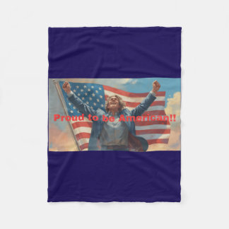 American Pride Blanket Fleecefilt
