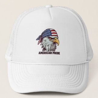 "American Pride Patriotic Eagle Hoodie - US Flag Keps