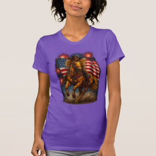 American Pride Rodeo T Shirt