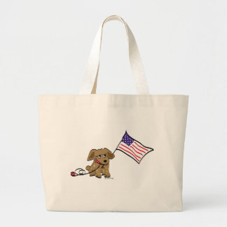 American Pride Tote Bag Jumbo Tygkasse