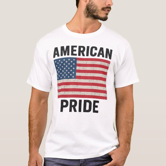 AMerican-Pridet Shirt T (Framsida)