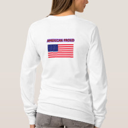 American Proud the MUSEUM Zazzle Template2 Tröja
