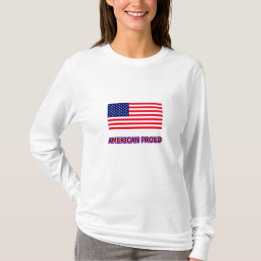 American Proud the MUSEUM Zazzle Template Tee