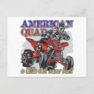 American Quad Vykort