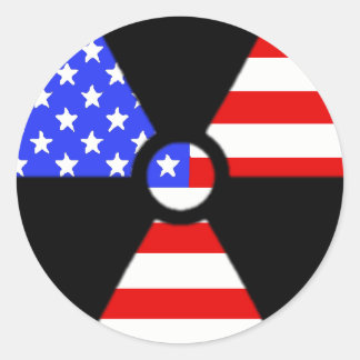 American Radiology-dekal Runt Klistermärke