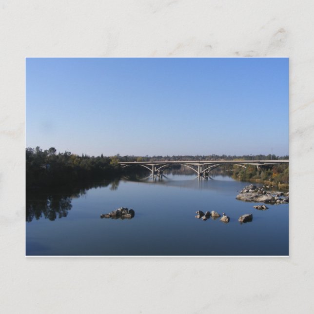American River-Folsom Vykort (Framsida)