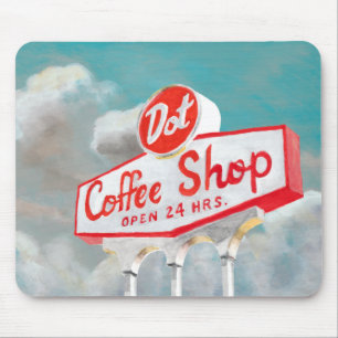 American Roadside Kaffeshoppsignatur Musmatta
