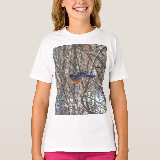 American Robin T-Shirt (Framsida)