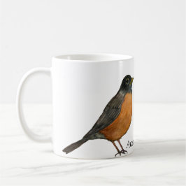 American Robin White Coffee Kopp
