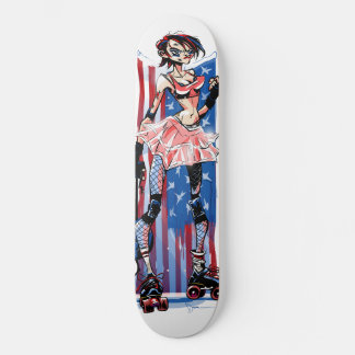 American Rollergirl Old School Skateboard Bräda 18 Cm