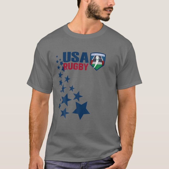 American Rugby , Fläkt of Rugby USA Tee (Framsida)