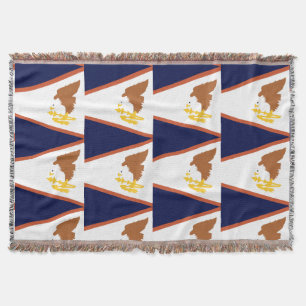 AMERICAN SAMOA FLAGGA FILT