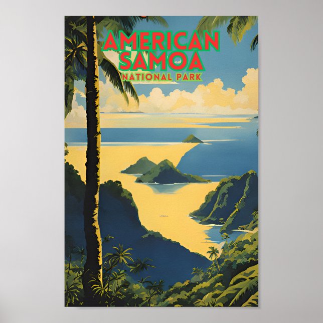 American Samoa National Park Poster (Framsidan)