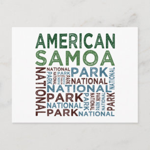 American Samoa National Park Vykort