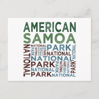 American Samoa National Park Vykort