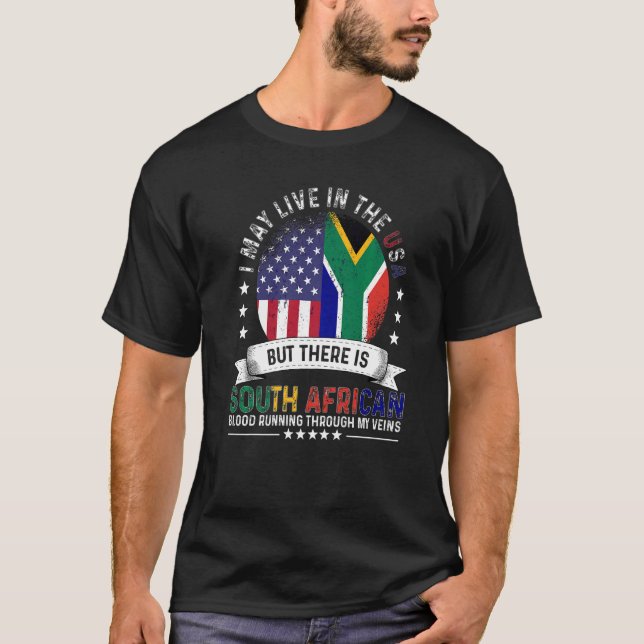 American Scouth Home i USA Patriot South A T Shirt (Framsida)