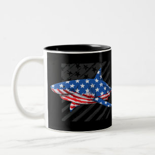 American Shark Två-Tonad Mugg