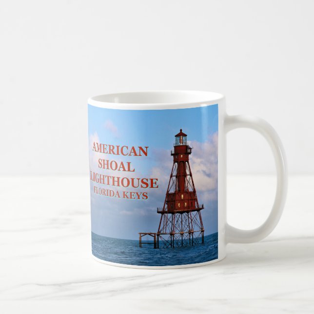 American Shoal Lighthouse, Florida Mugg (Höger)