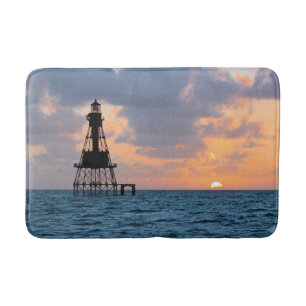 American Shoal Lighthouse, Florida Nycklar Badrumsmatta