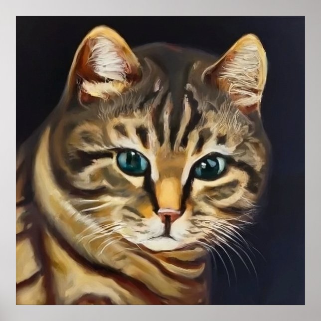 American Shorthair Cat Poster (Framsidan)