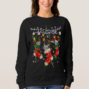 American Shorthair in Julafton Socks Julafton Play T Shirt