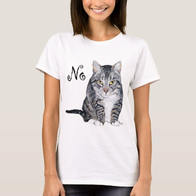 American Shorthair - Nej Tee (Framsida)