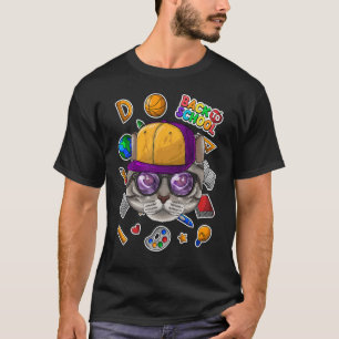 American Shorthair Tillbaka Till Skolan Första Sko T Shirt