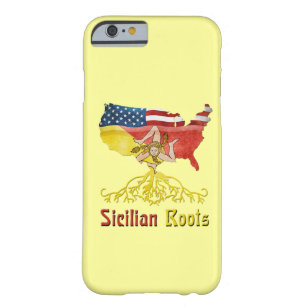 American Sicilian Roots iPhone Smartphone Fodral Barely There iPhone 6 Skal